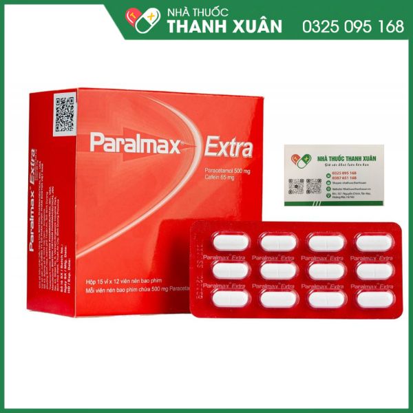 Paralmax Extra - Điều trị đau và sốt